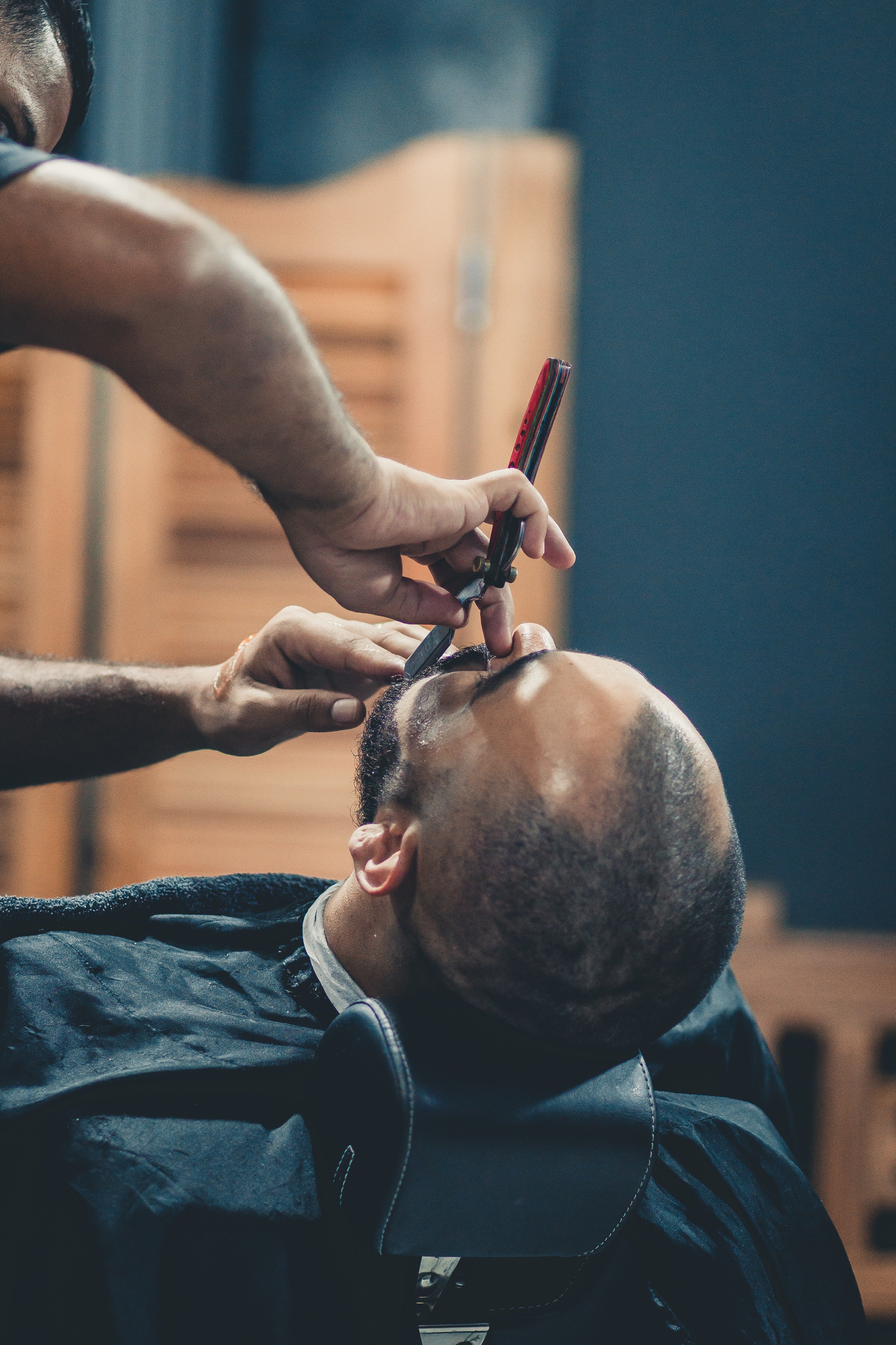 Man at the barber